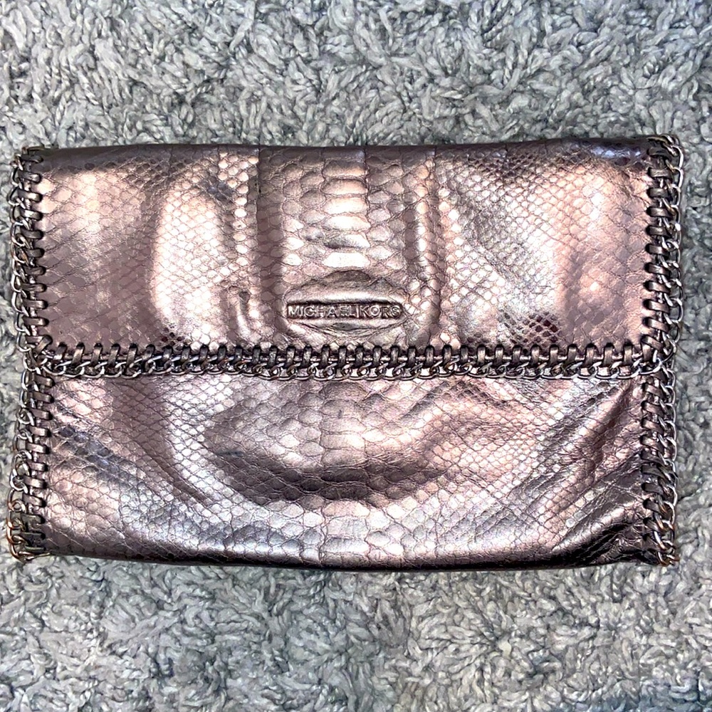 Michael Kors decorative clutch bag